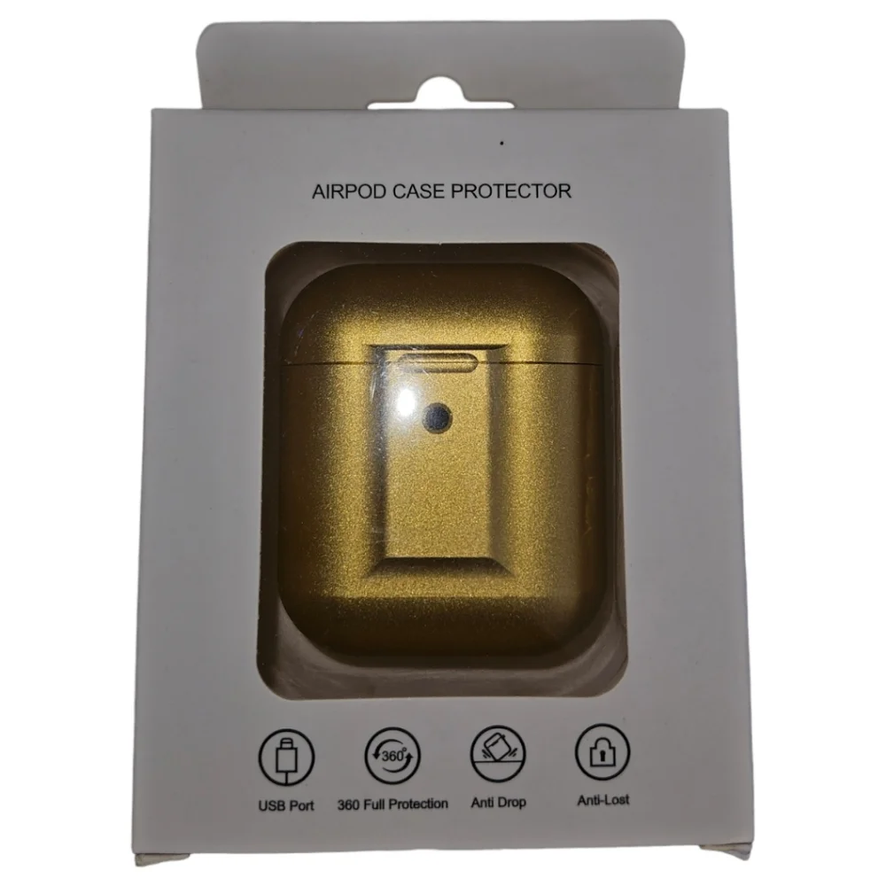 Apple Gold Matte Airpod Case Protector